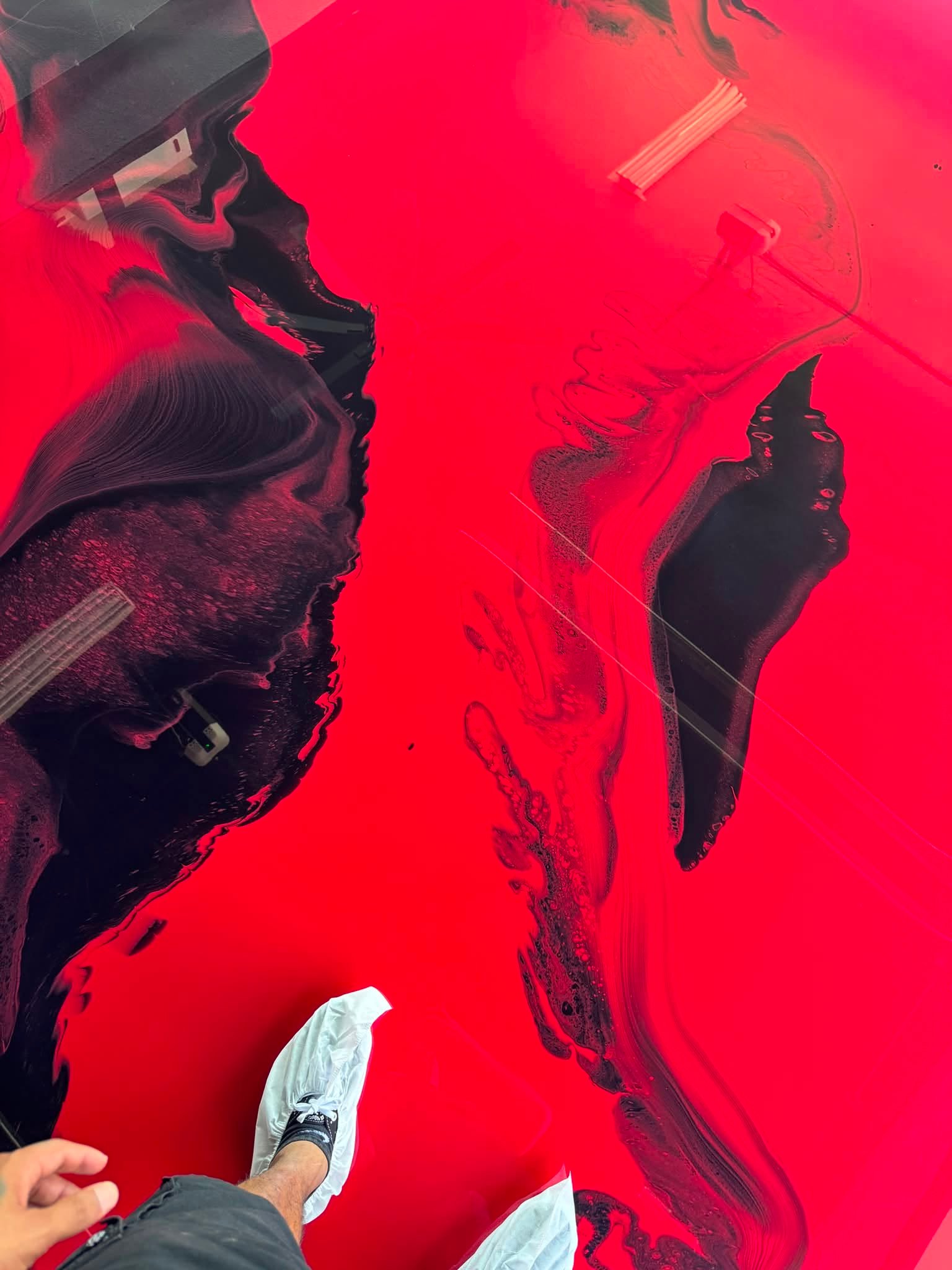 epoxy floor job