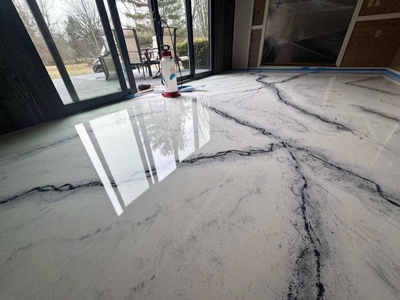 epoxy job